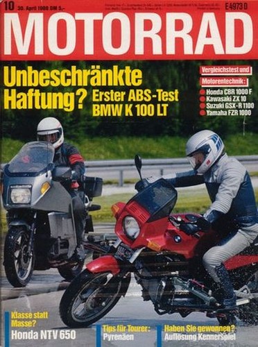 Motorrad 1988 honda - motorrad,