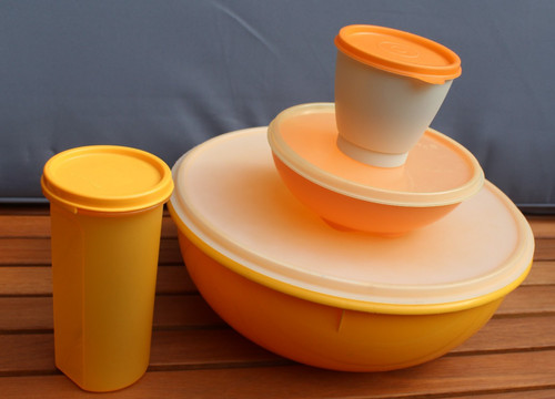 Tupper gelb konvolut - tupper,