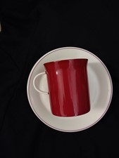 Rosenthal * Secunda Purpur * Kaffeetasse * 2 Unterteller * Untertassen * Baumann