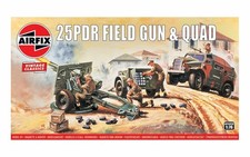 25PDR Field Gun & Quad
