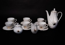 Porzellan Mocca Service Oscar