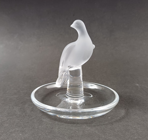 Lalique ringschale taube - lalique,