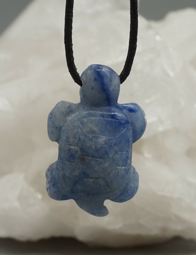 Blauquarz schildkröte - blauquarz,