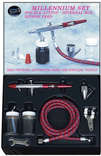 Paasche millenium airbrush set - airbrush,