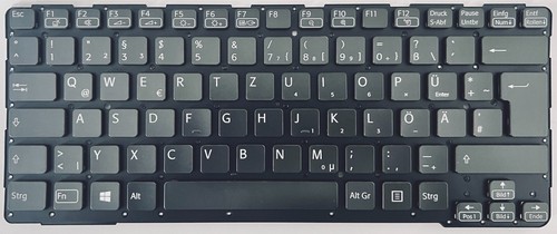 Qwertz tastatur sony vaio - tastatur,