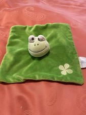 Schmusetuch I Schnuffeltuch I Kuscheltuch I Frosch grün I Babylove