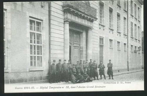 Sens militärkrankenhaus - sens,