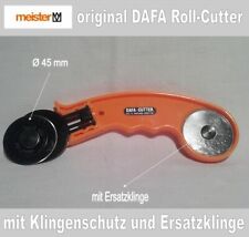Rollschneider, Rollcutter, Rotationsmesser, 200 mm, mit Ersatzklinge Ø 45 mm