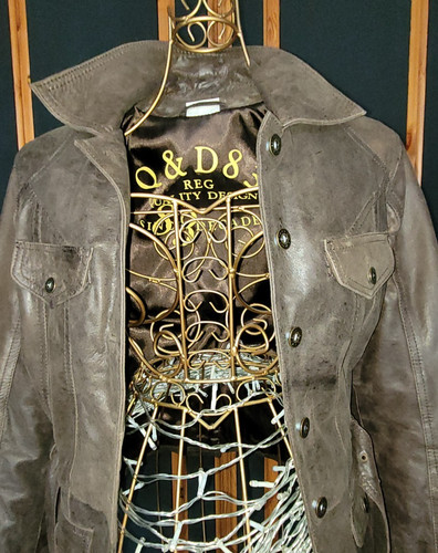 Lederjacke damen 34 s - lederjacke,, gr.