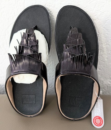 Damen fitflop leder sandalen - damen,
