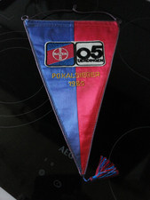 Wimpel pennant Fanion Banderin Bayer 05 Uerdingen gestickt Fussball 22x35cm