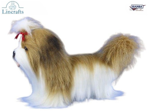 Shih tzu plüschtier hund - plüschtier,