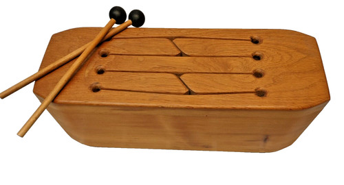 Holzophon schlitztrommel mit - holzophon/schlitztrommel, 4