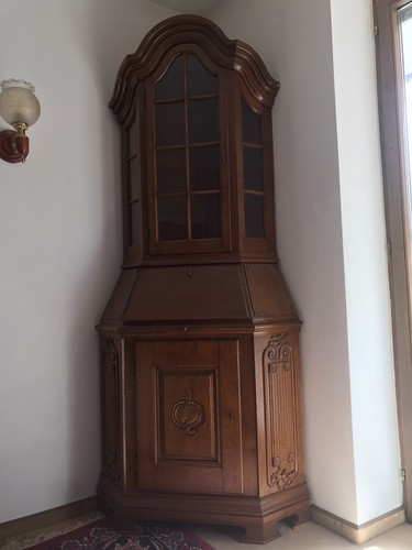 Massiver eckschrank - massiver,