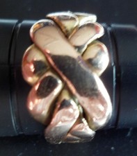 Selten !! 4 band puzzle ring