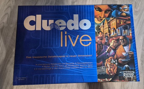 Cluedo live parker brettspiel - cluedo,