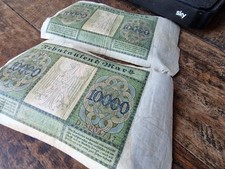 Konvolut 2 alte Banknoten