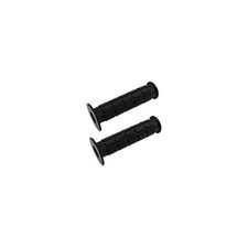 Lenkergummi SET, Waffelmuster, Gummigriff (Muffe) f. Fest-/Gasdrehgriff, schwarz