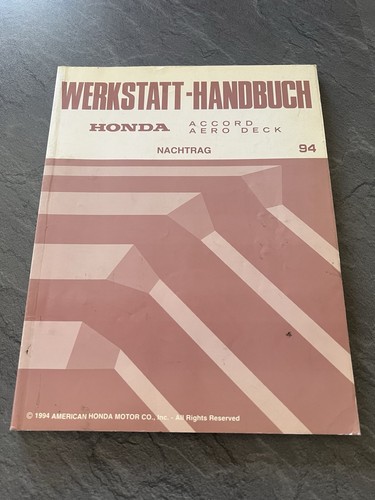 Honda accord aero deck - honda,