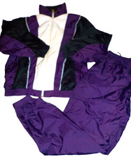 Wilson Trainingsanzug / Allwetter / Regen-Anzug Retro Vintage Tracksuit Größe XL