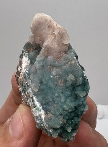 Smithsonit auf malachit und - malachit,
