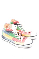 GREEN BERLIN Schnürsneaker Damen Sneaker Gr. DE 38 rot-grün-blau Casual-Look