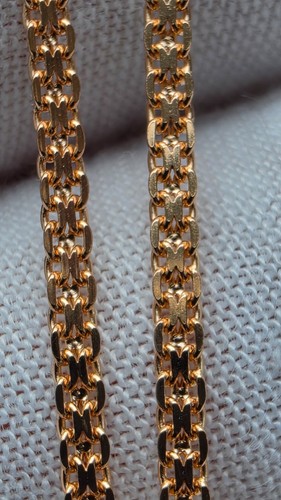 585 rotgold bismarckkette - rotgold,