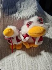 Nici Ente Emma mit Schleife & Weihnachtsjacke + kleine Emma