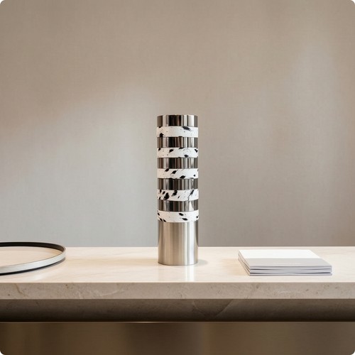 Blumenvase modern metallvase