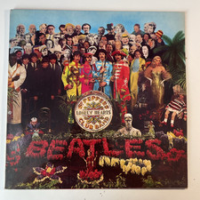 SHZE 401 The Beatles Sgt. Pepper's Lonely Hearts Club Band Cover NM- Vinyl VG+