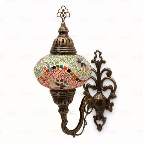 Mehrfarbige türkische mosaik - mehrfarbige,