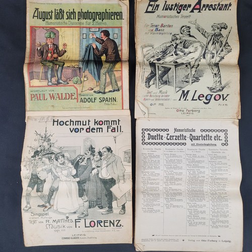 Notenhefte 1890 1910 - 4, 1890-1910