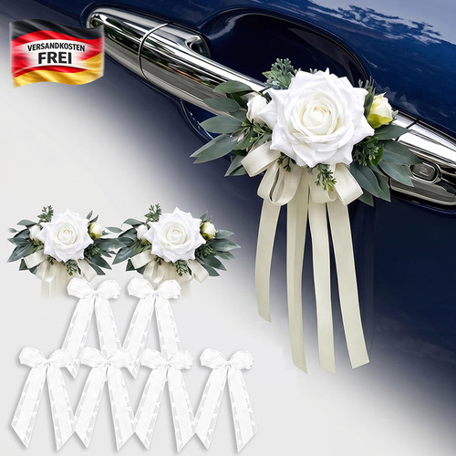 Hochzeitsautoschmuck set - hochzeitsautoschmuck,