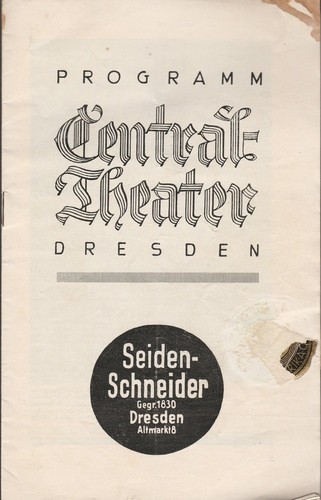 Programmheft die drei - programmheft,