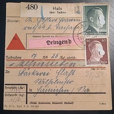 Karte Paketkarte 480 Hals