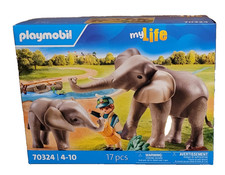 Playmobil 70324 Elefanten im Freigehege Neu/Ovp