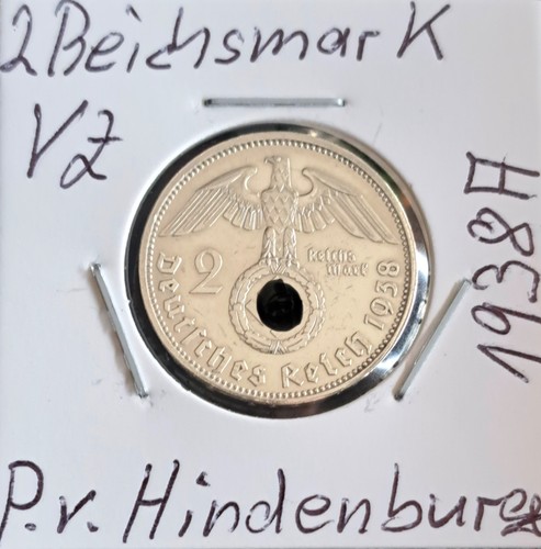 Drittes reich mark 1938 - mark,