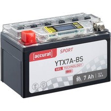 Motorradbatterie YTX7A-BS Gel