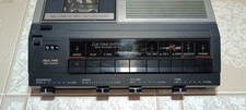 VINTAGE SANYO TRC-7600 DIKTIERGERÄT/TRANSKRIPTIONSSYSTEM INKL. CASSETTEN