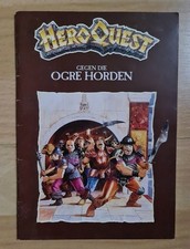 Hero Quest - Gegen die Ogre Horden - Herausforderungsbuch - MB 1990