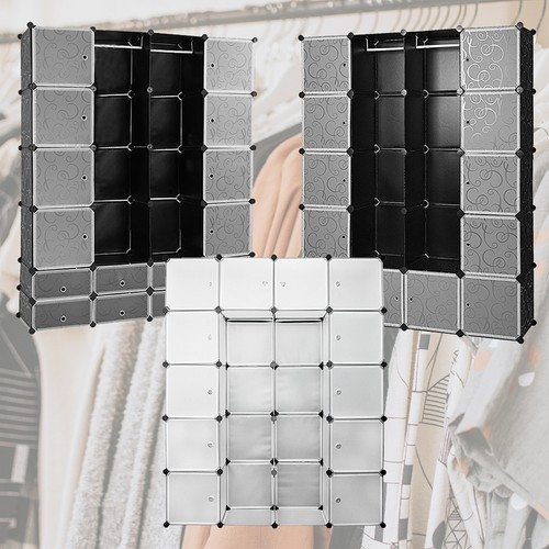 Stoffkleiderschrank steckregal - stoffkleiderschrank,