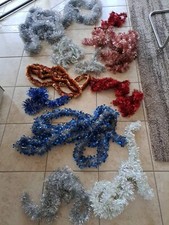 10 Glitter-Girlanden, Party, Fasching 