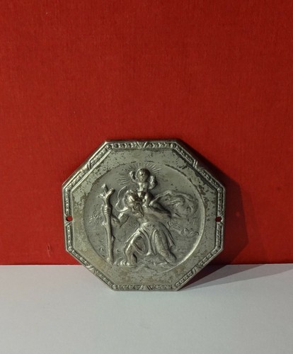 Alte christophorus plakette - christophorus,