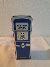 alte ARAL BV Benzin Zapfsäule Blechdose Feuerzeugbenzin