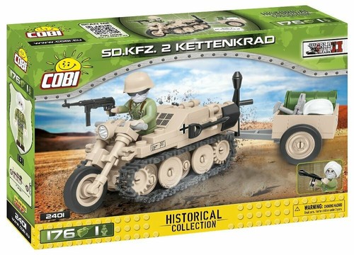 Cobi 2401 kfz kettenkrad - cobi, sd.kfz.2