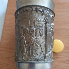 Zinnbecher alt ca. 45 Jahre