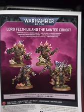 Lord Felthius and the Tainted Cohort Death Guard Chaos Marines Warhammer 40K