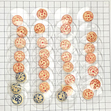 30 Taschenuhr GLÄSER leicht gewölbt(Mikonkav) sortiert 365 bis 395