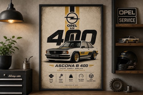 Opel ascona 400 - b, –
