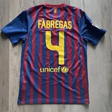 FC Barcelona #4 Cesc Fabregas Trikot Jersey S Barca Spanien Heim